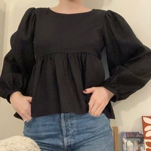 Reformation Rumi Linen Top